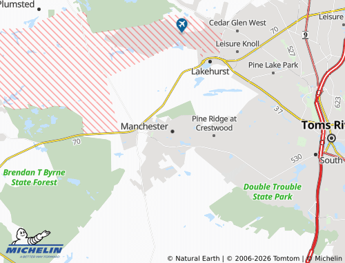 Mappa MICHELIN Manchester - ViaMichelin