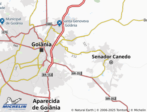 MICHELIN Residencial Marília map - ViaMichelin