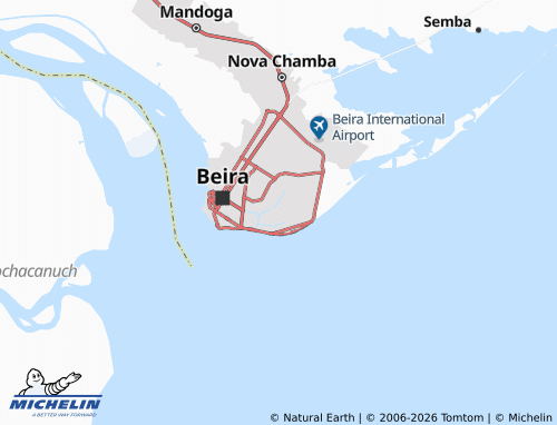 MICHELIN Indobo map - ViaMichelin