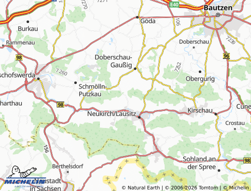 MICHELIN Gickelshäuser map - ViaMichelin