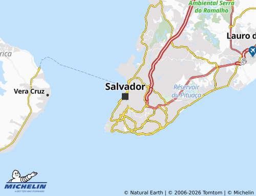 MICHELIN Barbalho map - ViaMichelin