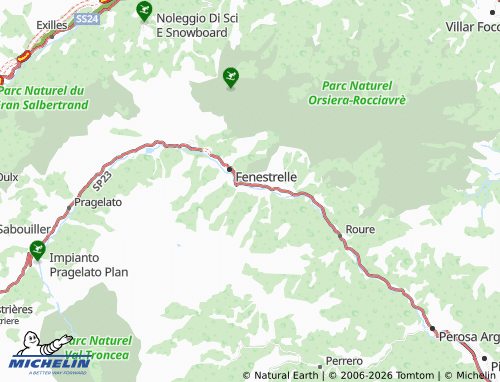 Mapa MICHELIN Chambons - ViaMichelin