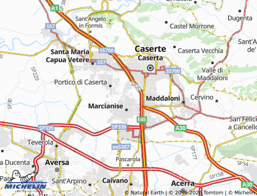 Carte MICHELIN Capodrise - ViaMichelin