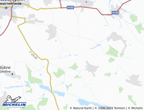 Carte MICHELIN Hnatky - ViaMichelin