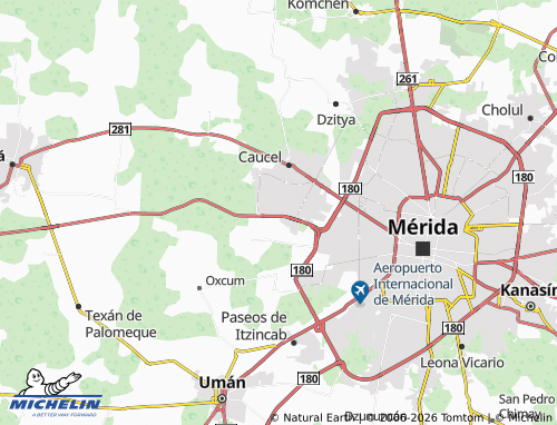Mappa MICHELIN Real Caucel - ViaMichelin