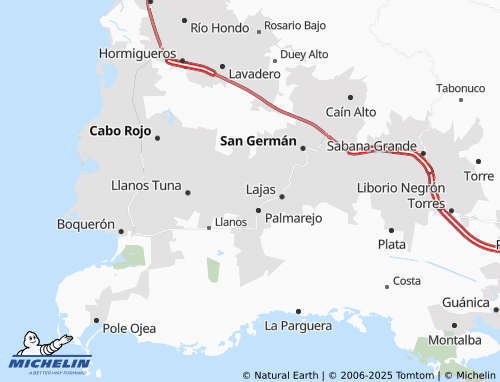 MICHELIN-Landkarte Candelaria - ViaMichelin