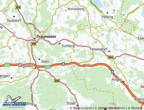 MICHELIN Graben map - ViaMichelin