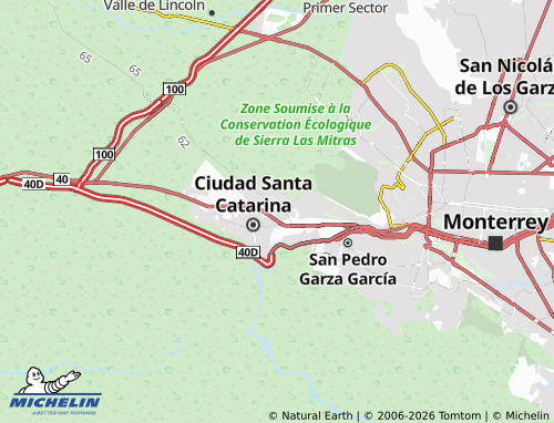 Carte MICHELIN Cuauhtémoc - ViaMichelin