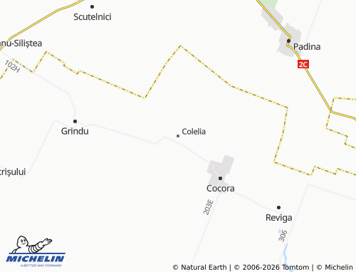 Mappa MICHELIN Colelia - ViaMichelin
