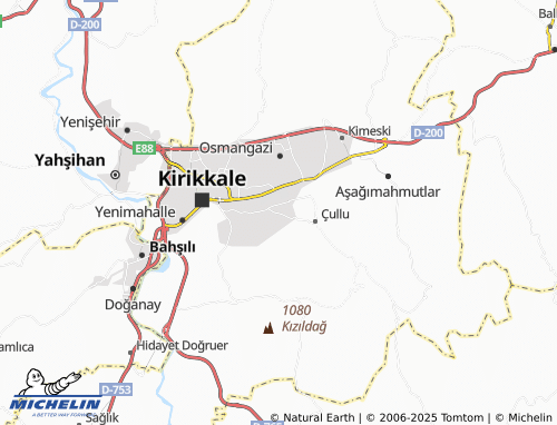 MICHELIN Yuva map - ViaMichelin