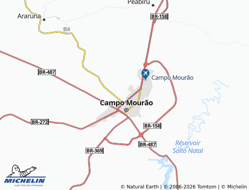 Mapa MICHELIN Cidade Nova - ViaMichelin