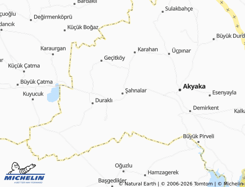 MICHELIN-Landkarte Şahnalar - ViaMichelin