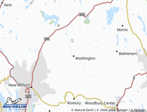 Carte MICHELIN Washington - ViaMichelin