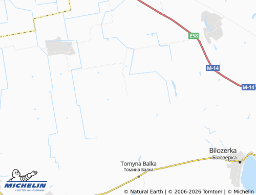 Mapa MICHELIN Molodetske - ViaMichelin