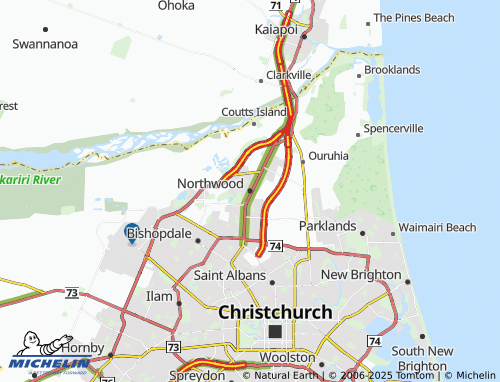 MICHELIN Northwood map - ViaMichelin