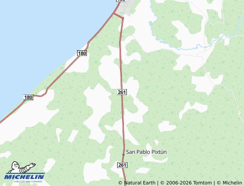 MICHELIN Vicente Guerrero map - ViaMichelin