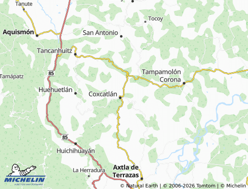 Mappa MICHELIN Pacula - ViaMichelin