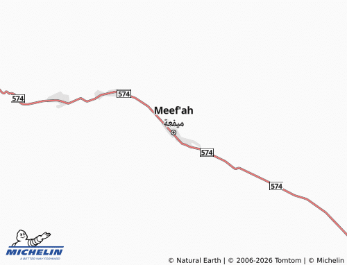 Kaart MICHELIN Meef'ah - ViaMichelin