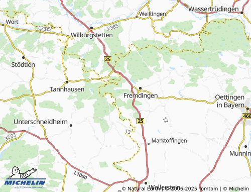 Carte MICHELIN Raustetten - ViaMichelin