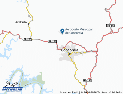 Mapa MICHELIN Dos Estados - ViaMichelin