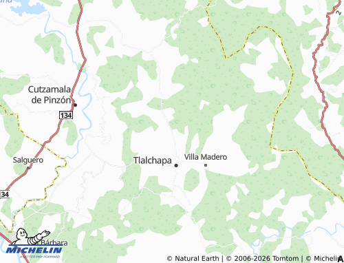 MICHELIN San Jacinto map - ViaMichelin