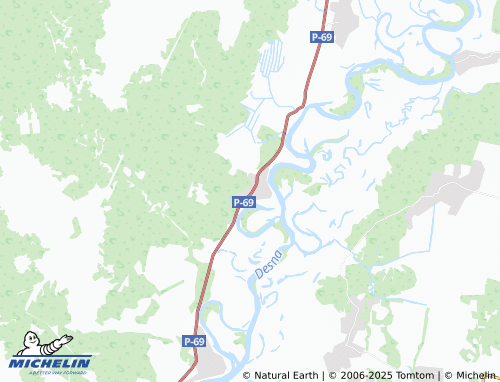 MICHELIN Sokolivka map - ViaMichelin