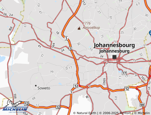 MICHELIN Wibsey Dip map - ViaMichelin