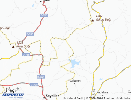 Mappa MICHELIN Karaçavuş - ViaMichelin