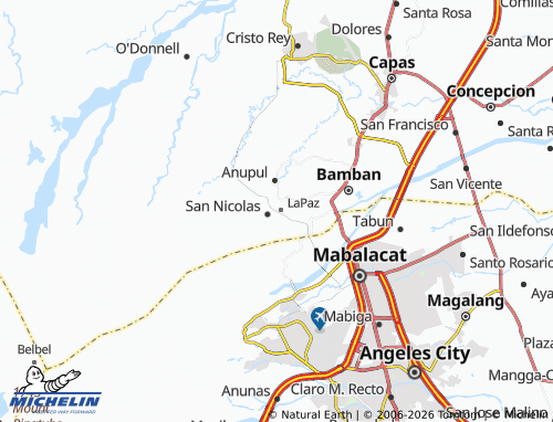 Mappa MICHELIN San Roque - ViaMichelin