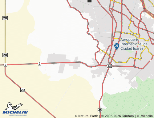 Mappa MICHELIN Villa Esperanza Norte - ViaMichelin