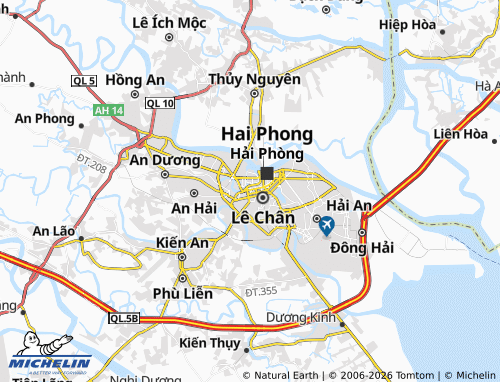 Mapa MICHELIN Cát Dài - ViaMichelin