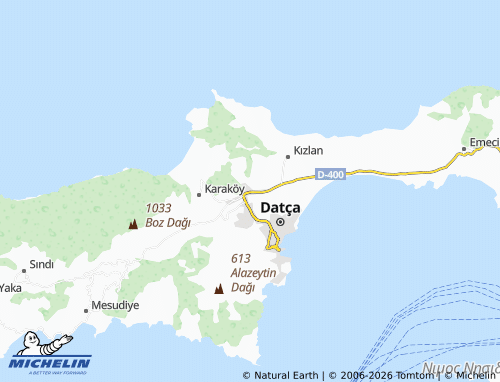 MICHELIN Reşadiye map - ViaMichelin