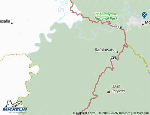 MICHELIN Ha Ramaleshoane map - ViaMichelin