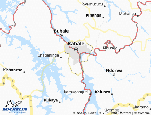 Mappa MICHELIN Southern Division - ViaMichelin
