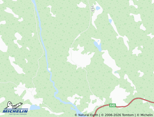 MICHELIN-Landkarte Norderåsen - ViaMichelin