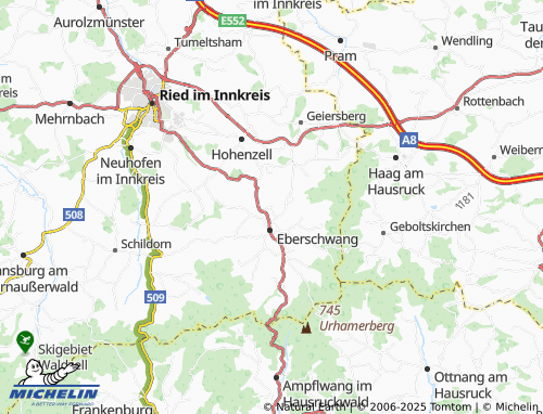 Mapa MICHELIN Königsberg - ViaMichelin