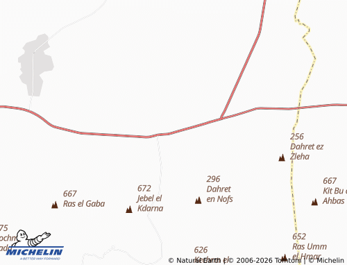 Mappa MICHELIN Es Seghir - ViaMichelin