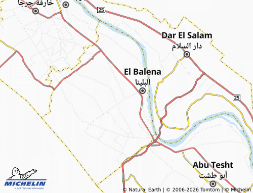 Mappa MICHELIN al-Hajiz - ViaMichelin