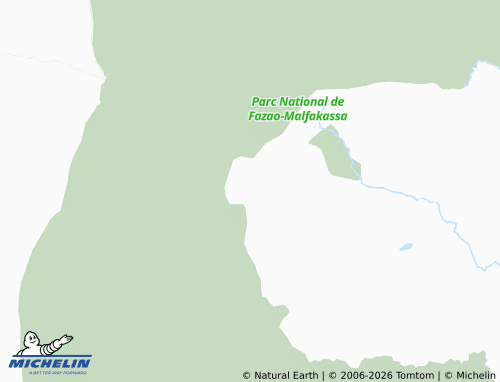 Mapa MICHELIN Fazao - ViaMichelin