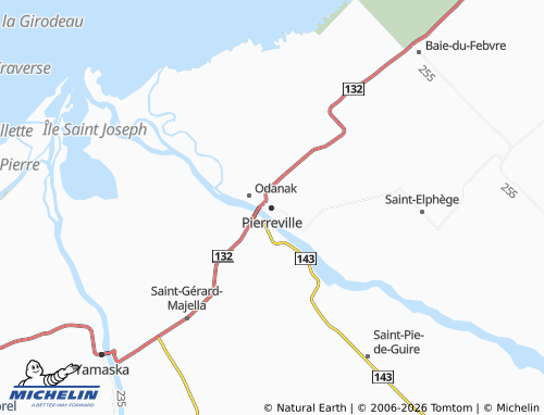 Mappa MICHELIN Pierreville - ViaMichelin