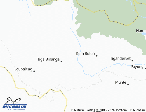 MICHELIN Negeri Jahe map - ViaMichelin