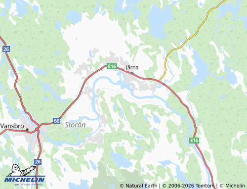 Mappa MICHELIN Grånäs - ViaMichelin