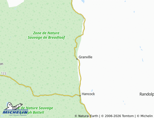 Carte MICHELIN Granville - ViaMichelin