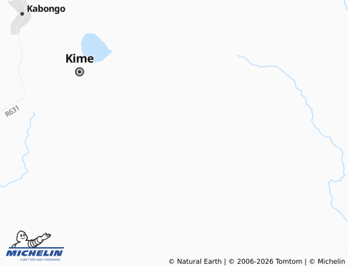 Mappa MICHELIN Kakolwe - ViaMichelin