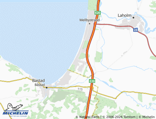 Mappa MICHELIN Skummeslövsstrand - ViaMichelin