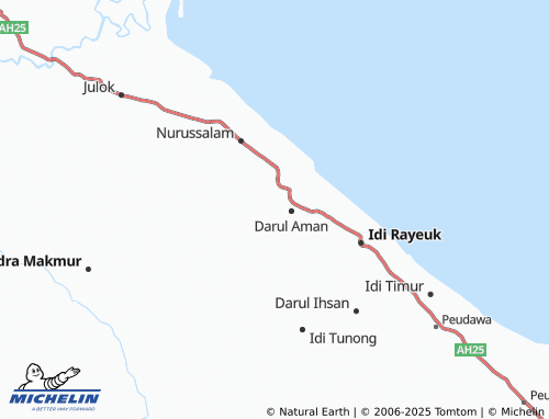 MICHELIN Buket Kulam map - ViaMichelin
