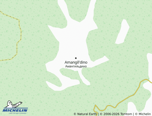 MICHELIN-Landkarte Amangil'dino - ViaMichelin