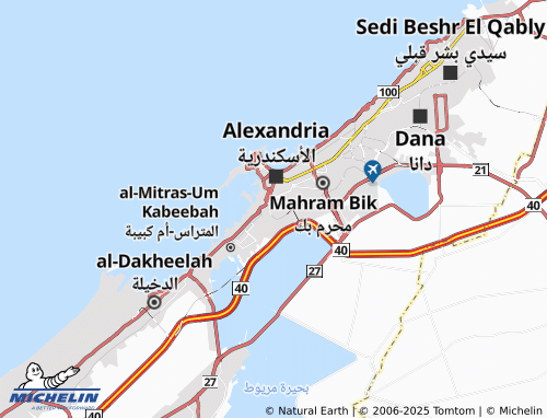 Kaart MICHELIN Koum al-Shuqafah Gharb - ViaMichelin