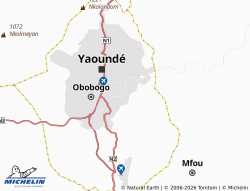 MICHELIN Awae map - ViaMichelin