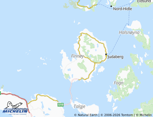 MICHELIN Steinnesvåg map - ViaMichelin